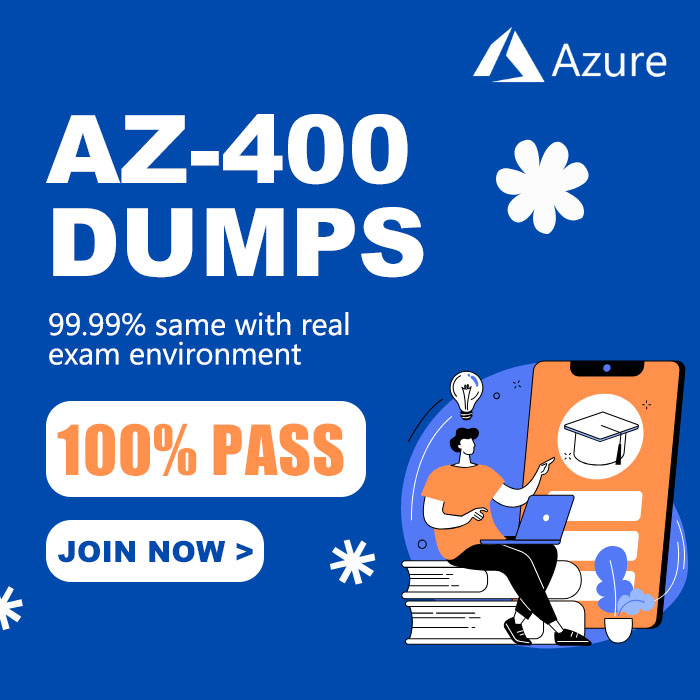 【AZ-400】Azure Dumps Valid and 100% Pass