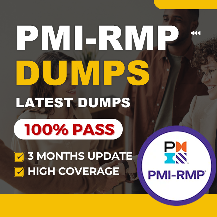 PMI-RMP Dumps Valid and 100% P