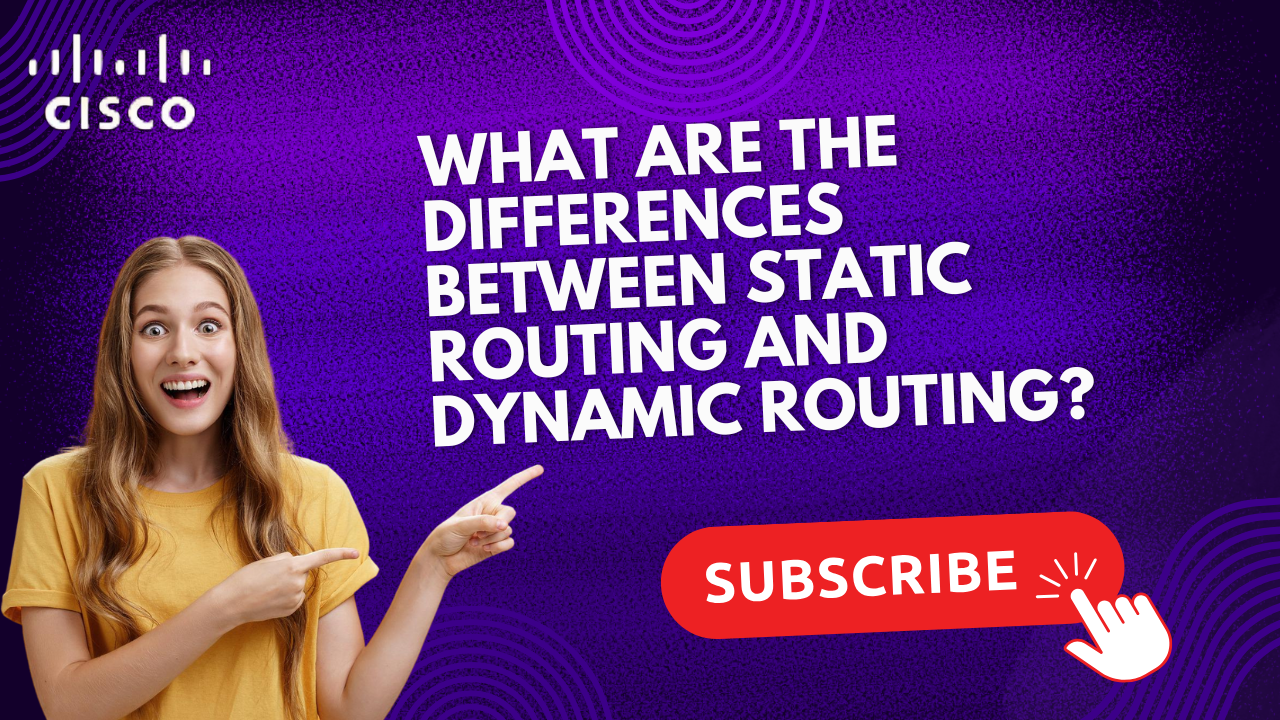 Differences Between Static Routing and D