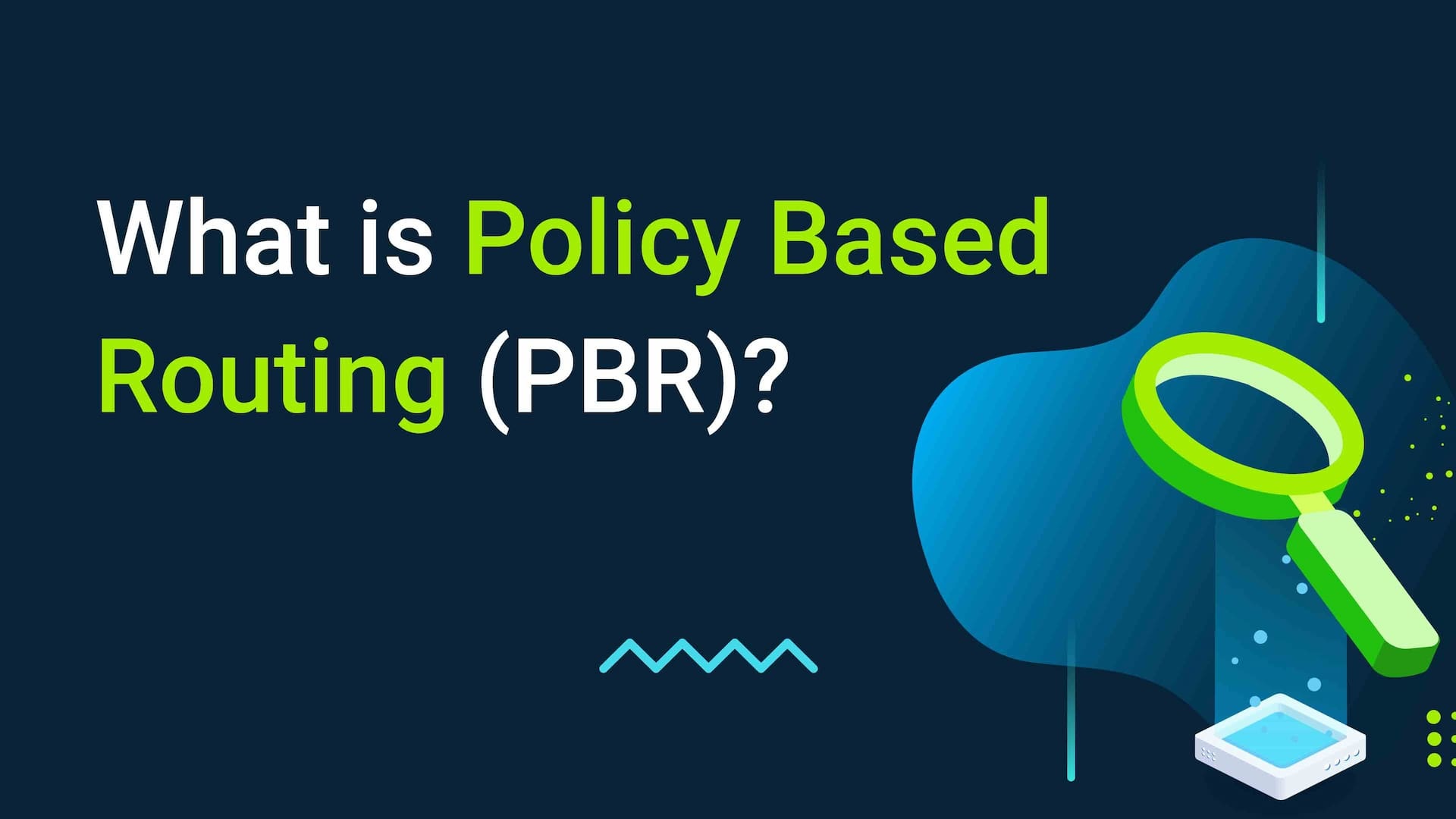 Policy - based routing is not difficult 