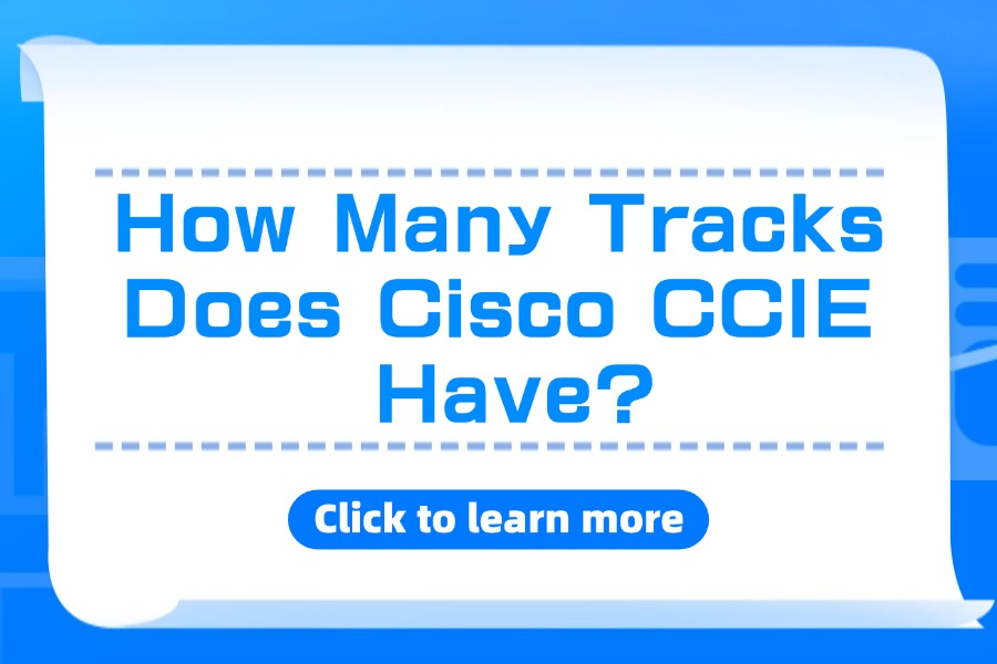 How Many Tracks Does Cisco CCIE Have?