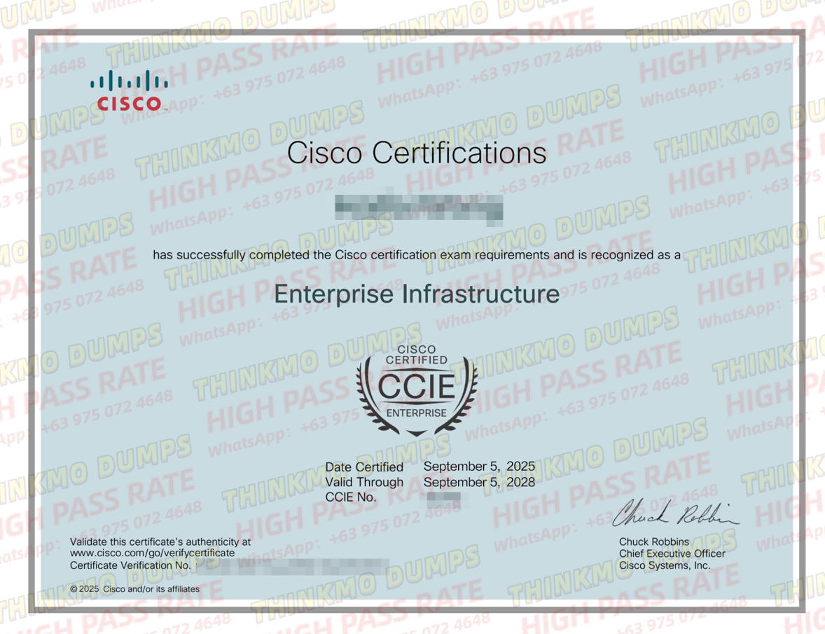 How Our Student Passed the CCIE EI v1.1 