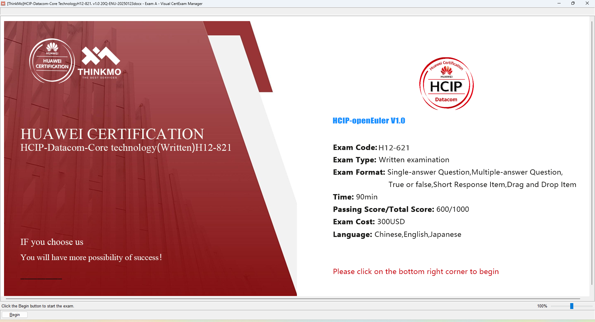 【H12-621】HCIP Dumps Valid and 100% Pass.png