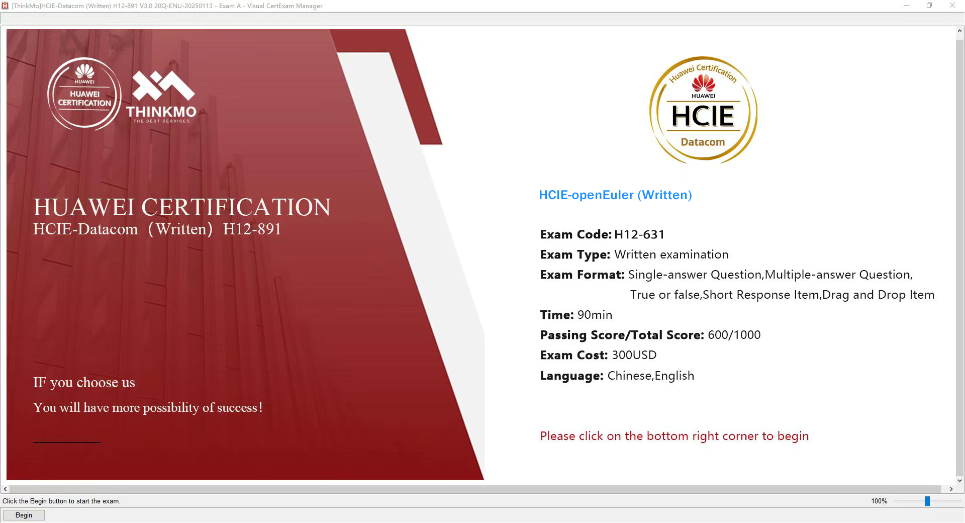 【H12-631】HCIE Dumps Valid and 100% Pass.png